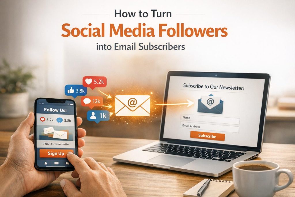 How to Turn Social Media Followers into Email Subscribers