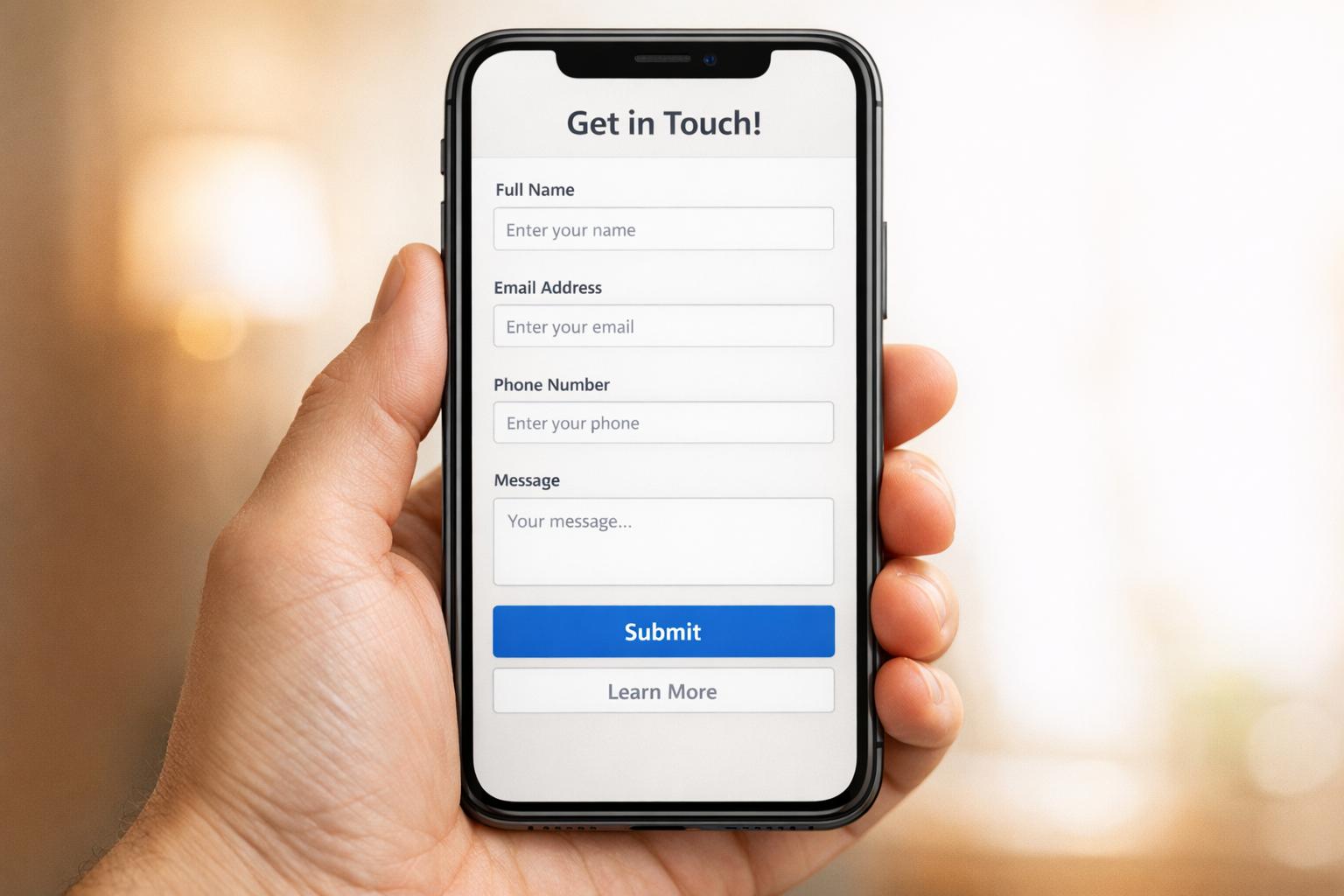 Checklist for Mobile-Friendly Lead Forms