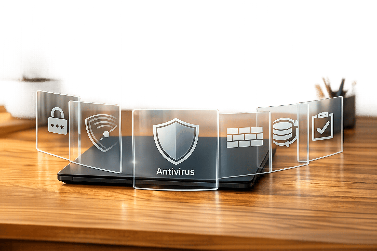 Does antivirus protect small businesses from all cybersecurity threats?