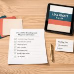 Checklist for Branding Lead Magnets with Colors