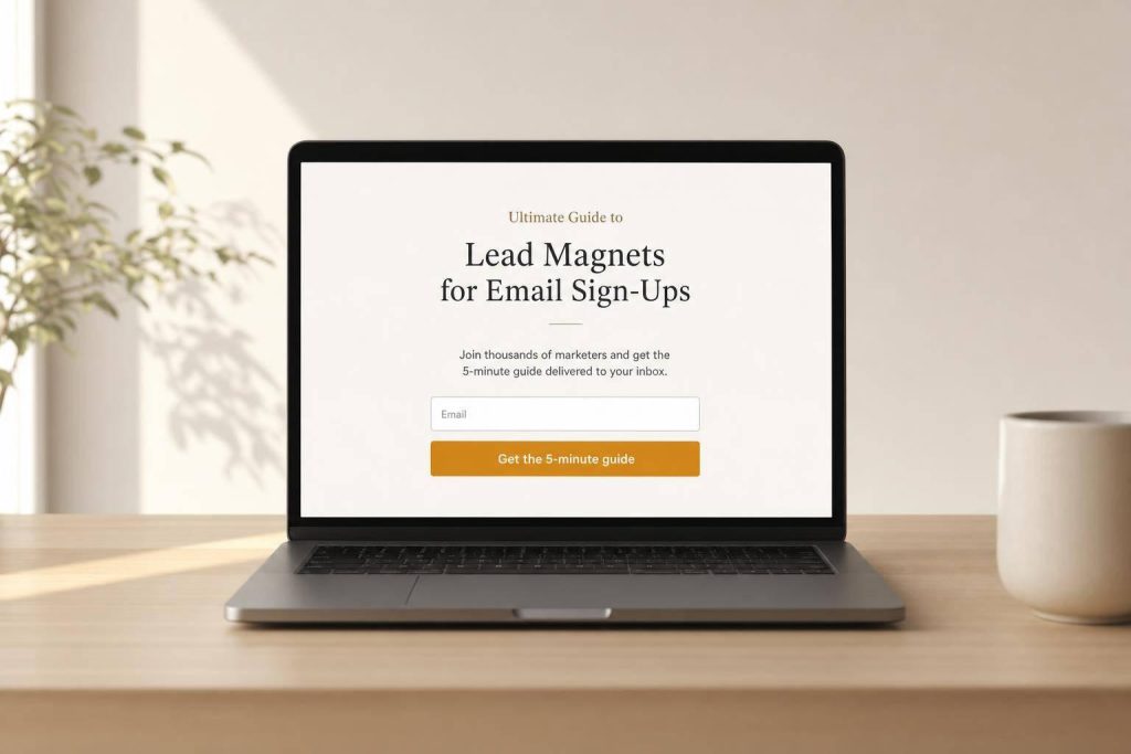 Ultimate Guide to Lead Magnets for Email Sign-Ups