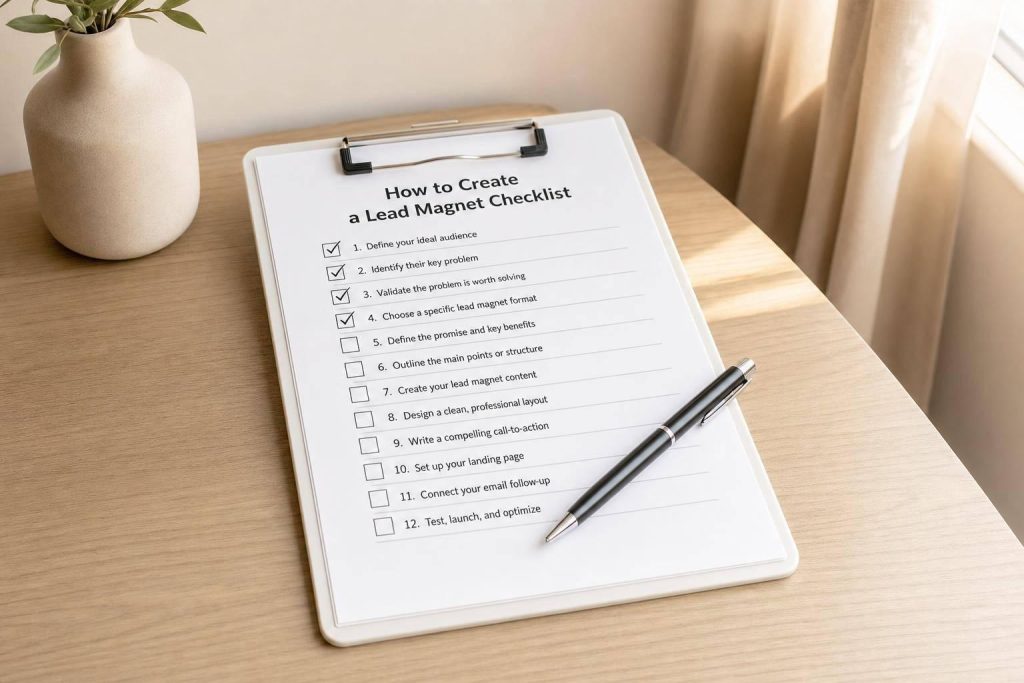 How to Create a Lead Magnet Checklist
