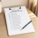 How to Create a Lead Magnet Checklist