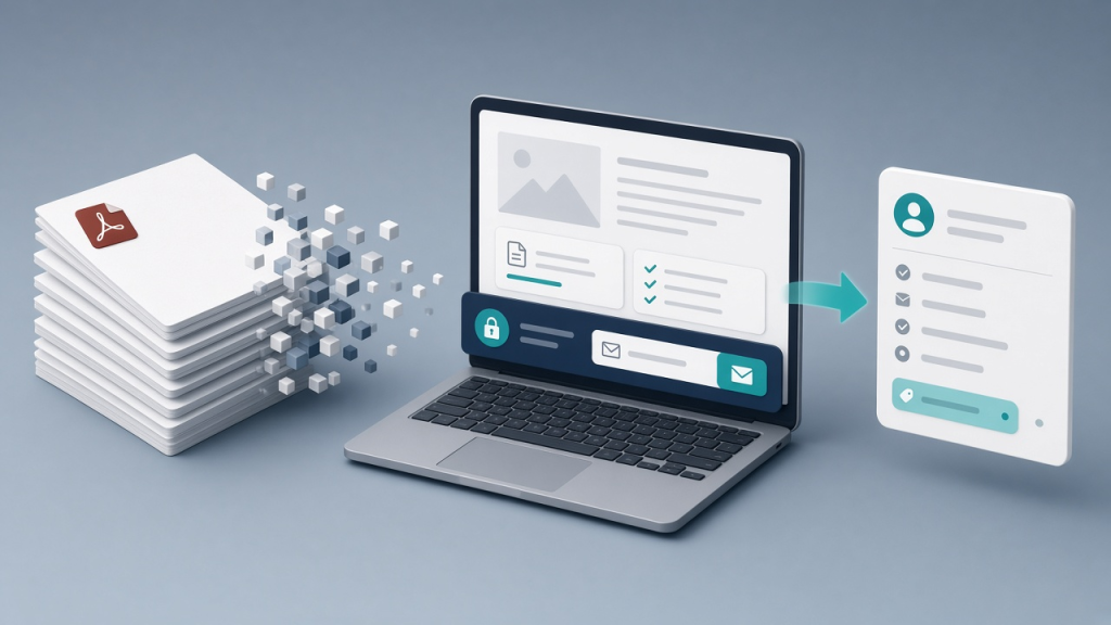 PDF lead magnet alternatives vs hosted gated page